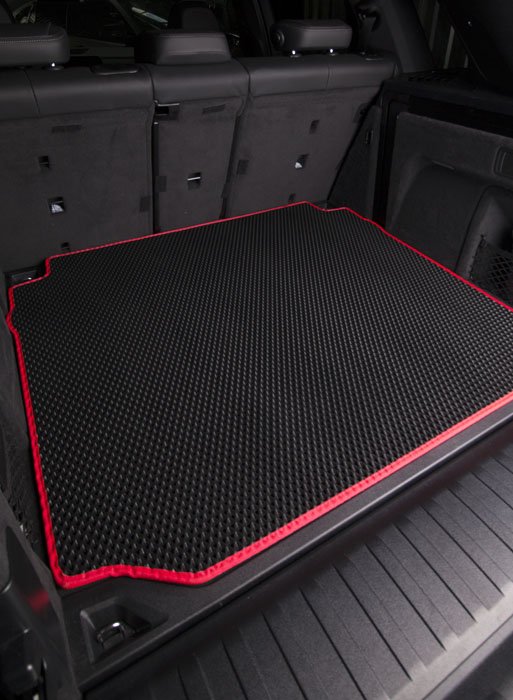 Vehicle floor after EVA mats