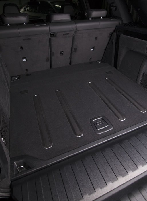 Vehicle floor before EVA mats
